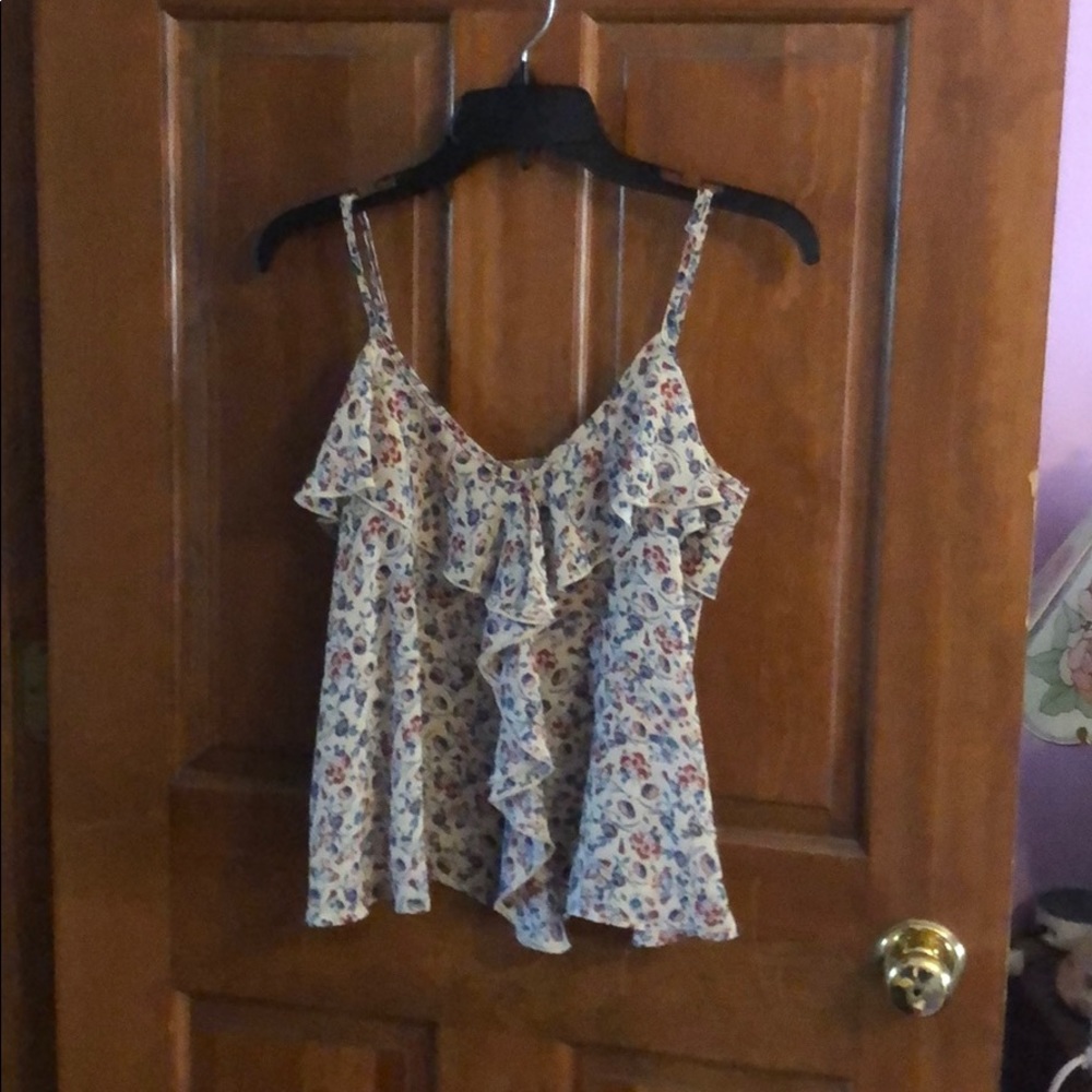 Flowery tank top